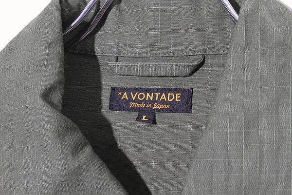 アボンタージ A VONTADE A VONTADE アボンタージ BDU Tropical Jacket 