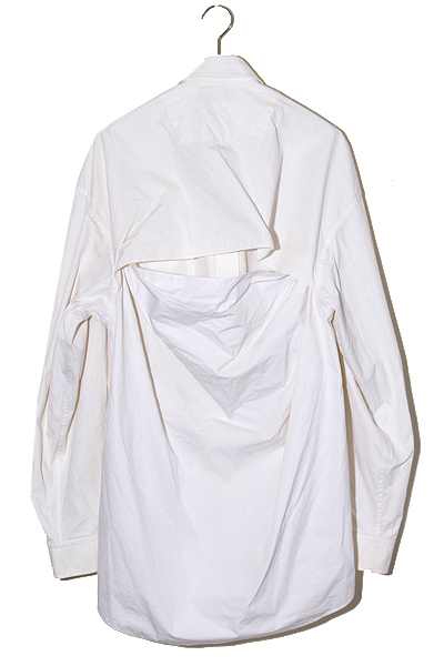 確実正規品　balenciaga　長袖シャツ BALENCIAGA バレンシアガ Back Slit Shirt バックスリットシャツ