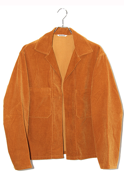 AURALEE オーラリー WASHED CORDUROY SHIRTS JACKET ウォッシュド 