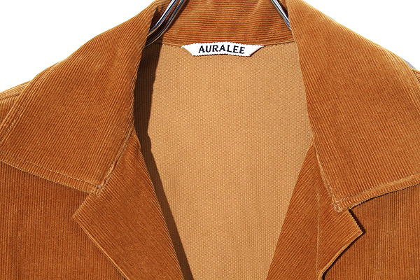AURALEE オーラリー WASHED CORDUROY SHIRTS JACKET ウォッシュド 