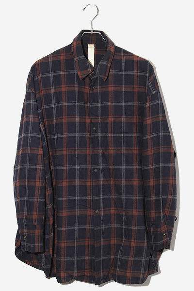 SHINYA KOZUKA シンヤコズカ CLASSIC SHIRT 長袖 チェック SHINYA KOZUKA シンヤコズカ CLASSIC SHIRT 長袖 チェック
