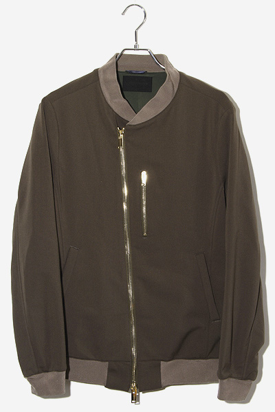 2021AW junhashimoto ジュンハシモト B01 SEMI W MA-1 ジップアップ 