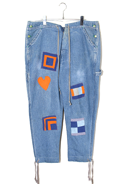 GREG LAUREN グレッグローレン MOSAIC Gees Bend Embellished Vintage 
