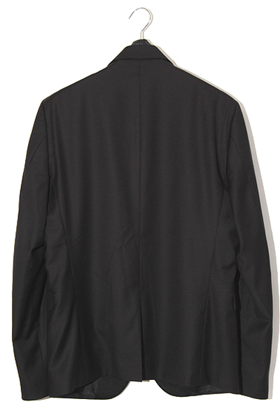 AMIRI アミリ レザー レイヤード サテンラペル タキシード 52 AMIRI アミリ レザー レイヤード サテンラペル タキシード ジャケット