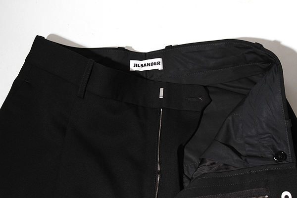 JIL SANDER ジルサンダー TROUSER 103 AW 33 ウールギャバジン