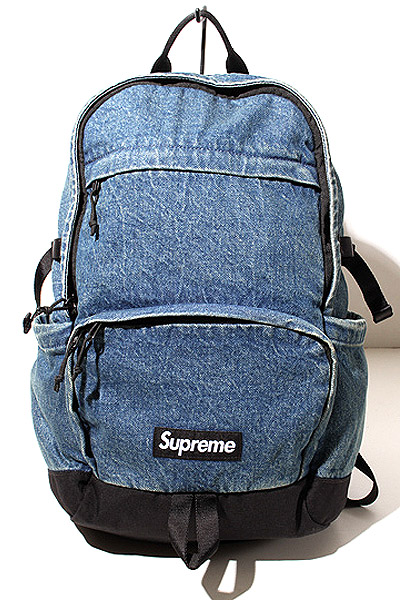 supremeデニムバック Supreme Denim Backpack デニムバックパック 最