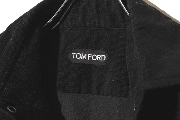 トムフォード TOM FORD TOM FORD トムフォード Velvet Western Shirt 
