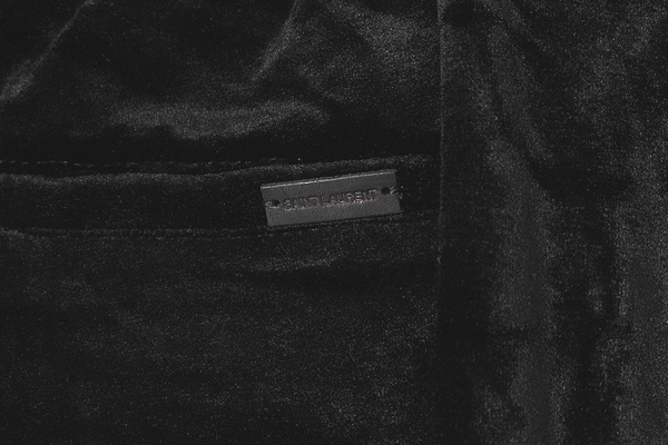 SAINT LAURENT PARIS サンローラン パリ ベルベット ベロアパンツ