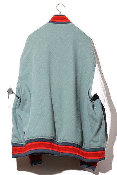2024AW FACETASM ファセッタズム PATCHED STADIUM JACKET サガラ刺繍