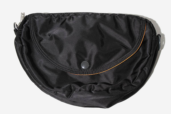 PORTER ポーター タンカー ハーフムーン ショルダーバッグ BLACK 
