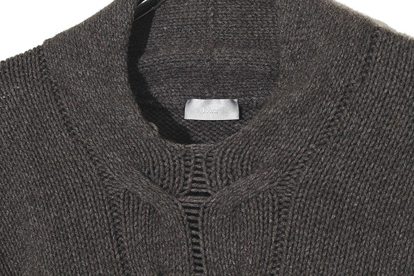 DIOR ディオール ケーブル編み ヤク ウール クルーネック ニット  