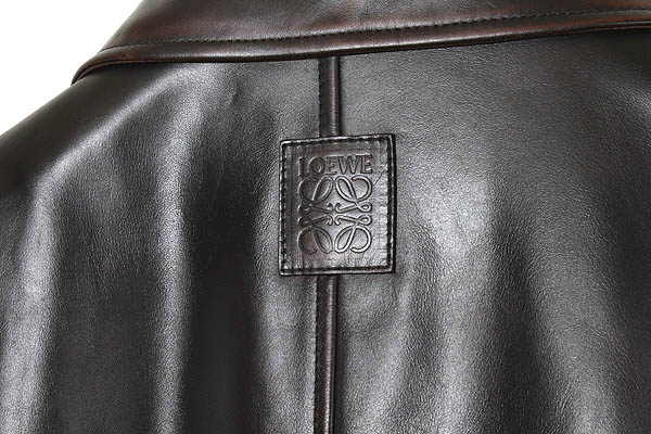 未使用品 LOEWE ロエベ アナグラム レザージャケット ブルゾン