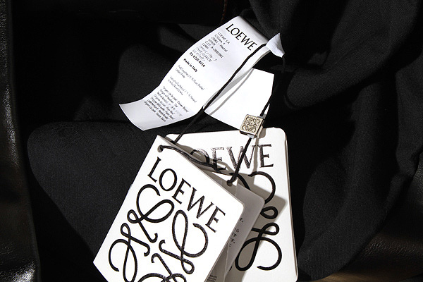未使用品 LOEWE ロエベ アナグラム レザージャケット ブルゾン 50
