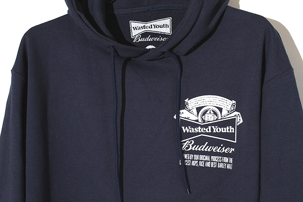 2023AW Wasted youth × Budweiser ウェイステッドユース バドワイザー 