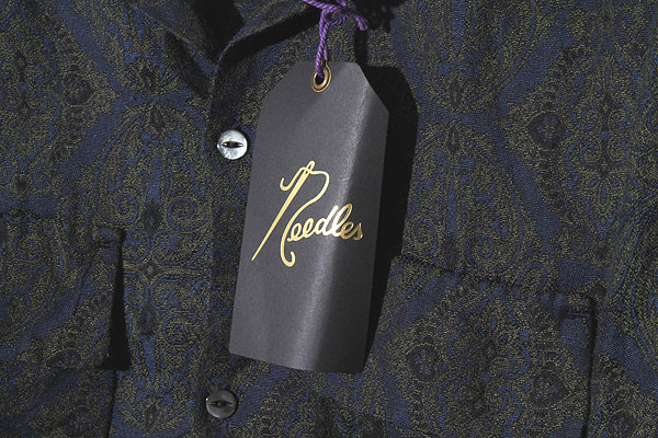 Needles / CLASSIC SHIRT - PE/R/W ARABESQUE JQ./L/ポリエステル/BLU/NS203 ニードルス ニードルズ Needles Needles ニードルス ニードルズ