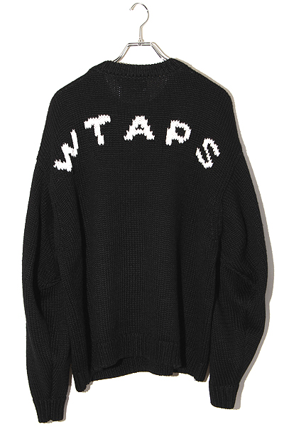 2023AW WTAPS ダブルタップス SWEATER / POLY. T-ROCK バックロゴ  