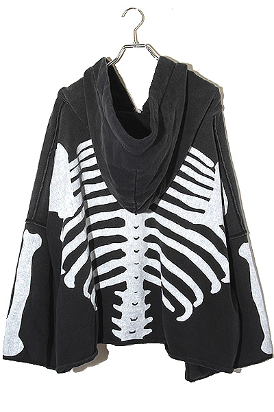 未使用品 KAPITAL キャピタル 裏毛 デビルフードブルゾン (BONEpt