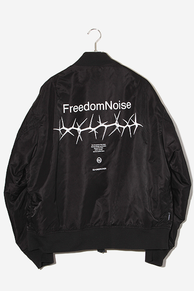 GU × UNDERCOVER ジーユー アンダーカバー FREEDOM NOISE MA-1