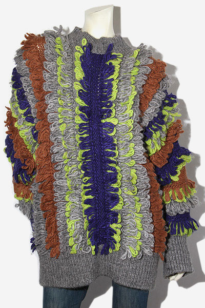 UN3D. MULTI COLOR LOOP KT マルチカラーループニット UN3D. アンスリード MULTI COLOR LOOP KT マルチカラーループニット