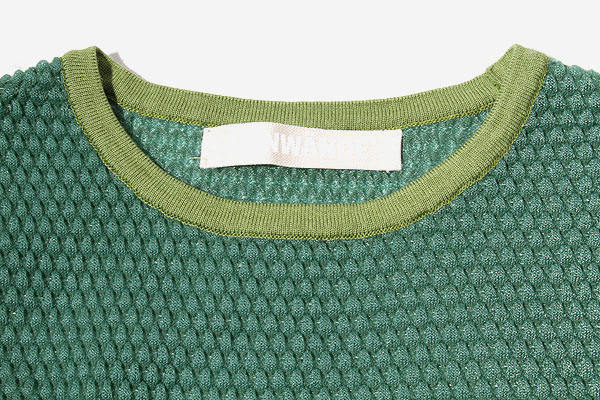 LEINWANDE ラインヴァンド Bubble Knitted Top バブル ニット トップス