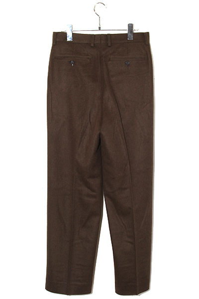 2024AW AURALEE オーラリー BABY CAMEL FLANNEL SLACKS ベビーキャメル 