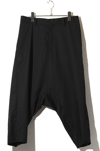 【BLACK COMME des GARCONS】サルエルAD2010 ポリ縮 BLACK COMME des GARCONS】サルエルAD2010 ポリ縮 BLACK COMME des