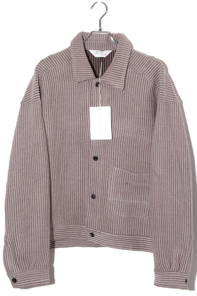 未使用品 2025AW ANCELLM アンセルム WOOL CORDUROY WORK SHIRT JACKET 