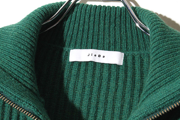 Jieda ジエダ HALF ZIP KNIT ハーフジップニット JIEDA ジエダ HALF