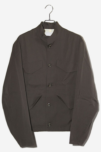 専用　美品　レア　UJOH ウジョー　 カラーレスジャケット　サンプル品 Ujoh ウジョー Stand Collar 4 Pockets Blouson スタンドカラーシャツ