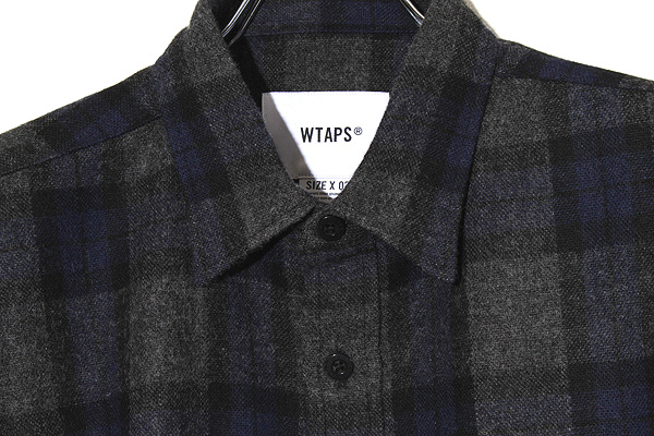 未使用品 2025AW WTAPS ダブルタップス TXT 01 / LS / WOPL. TWEED 