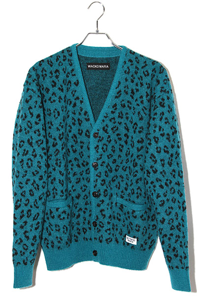 2024AW WACKO MARIA ワコマリア LEOPARD JACQUARD MOHAIR KNIT 