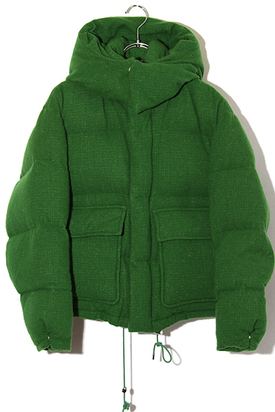 AURALEE オーラリー WOOL CASHMERE LIGHT TWEED DOWN JACKET ウール 