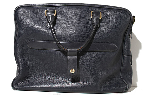 【美品】スマイソン バーリントンブリーフ黒 スマイソン SMYTHSON SMYTHSON スマイソン バーリントンブリーフ