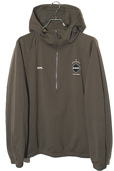 ほぼ新品　fcrb ハーフジップpdk ジャケット　ゴルフ F.C.Real Bristol FCRB エフシーレアルブリストル PDK HALF ZIP HOODED