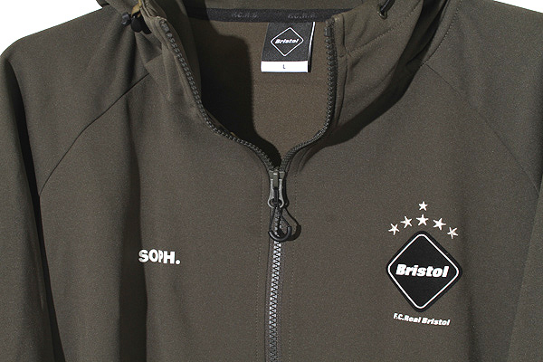 F.C.Real Bristol FCRB エフシーレアルブリストル PDK HALF ZIP HOODED