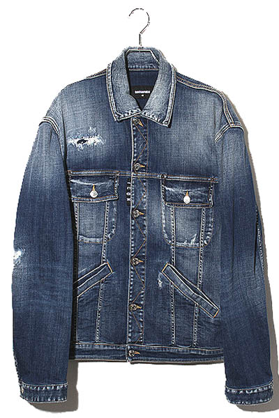 希少　新品未使用品　DSQUARED2 ディースクエアード デニムジャケット DSQUARED2 ディースクエアード デニムジャケット DAN JEAN JACKET