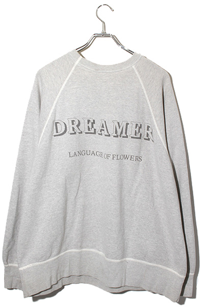 セントマイケル　スウェット　COLOFUL　コットン　グレー　古着加工　22AW SAINT M×××××× - 【ラスト1点】SM-A22-0000-018 / CRW SWT / STM / GRY