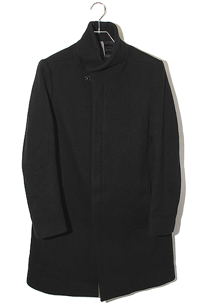 KAZUYUKI KUMAGAI ATTACHMENT スタンドカラー コート KAZUYUKI KUMAGAI メルトンスタンドカラーコート カズユキクマガイ