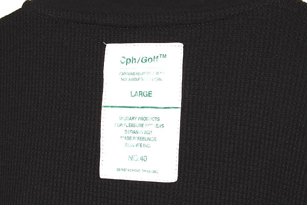 Cph/Golf Captains Helm Golf キャプテンズヘルム ゴルフ THERMAL MOCK