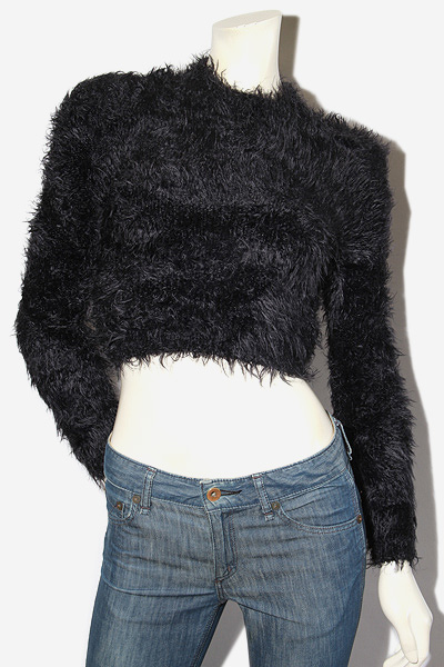 AMBUSH アンブッシュ FUR CROPPED TURTLENECK ファー シャギー AMBUSH アンブッシュ FUR CROPPED TURTLENECK ファー シャギー
