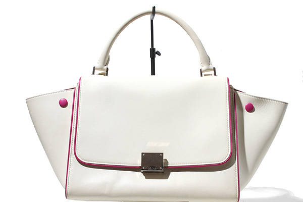CELINE セリーヌ トラペーズ ミディアム フィービー期 レザー 2WAY 