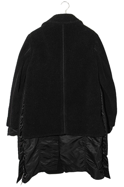 TOGA VIRILIS トーガビリリース ボアコート 44 BLACK ブラック TV92