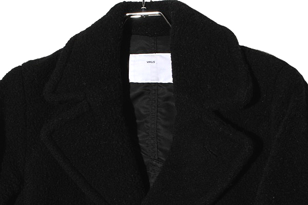 TOGA VIRILIS トーガビリリース ボアコート 44 BLACK ブラック TV92