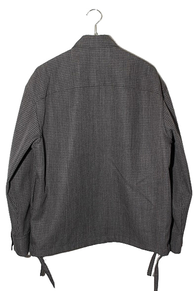 JIL SANDER ジルサンダー Wool Drawstring Overshirt ウール ドロー 
