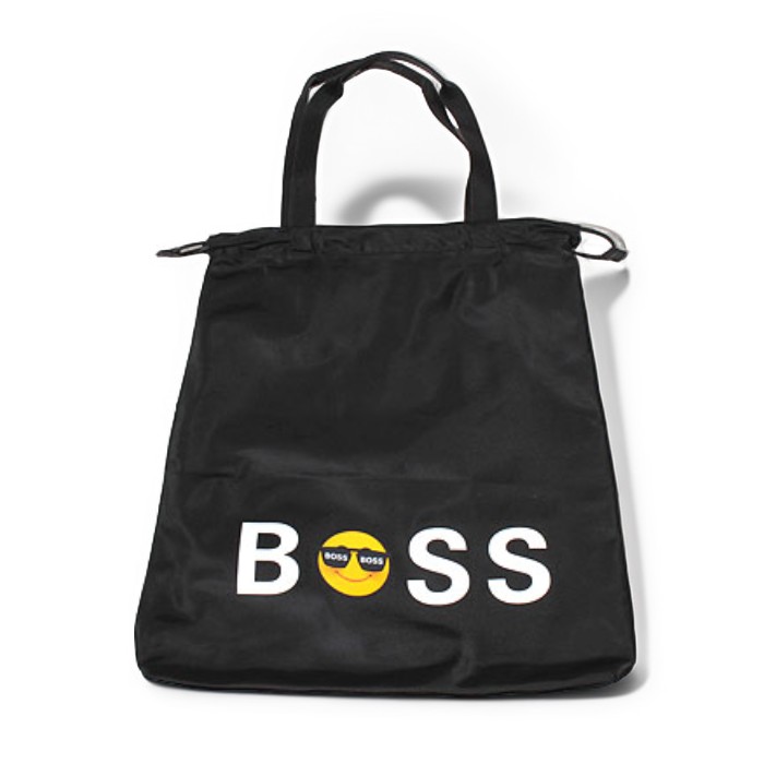 HUGO BOSS ヒューゴボス BOSS ロゴプリント ドローストリング トート 