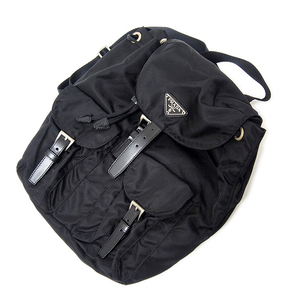 USED】 PRADA プラダ ナイロン リュック 黒 B6677F VELA NERO | 2XLPRO.COM