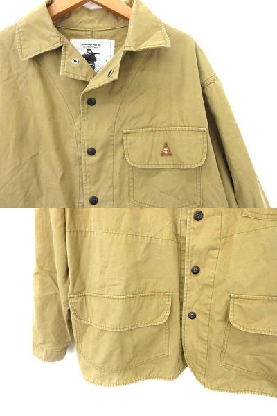 アベイシングエイプ ベージュ ダービージャケット A BATHING APE アベイシングエイプ ベージュ ダービージャケット A BATHING APE
