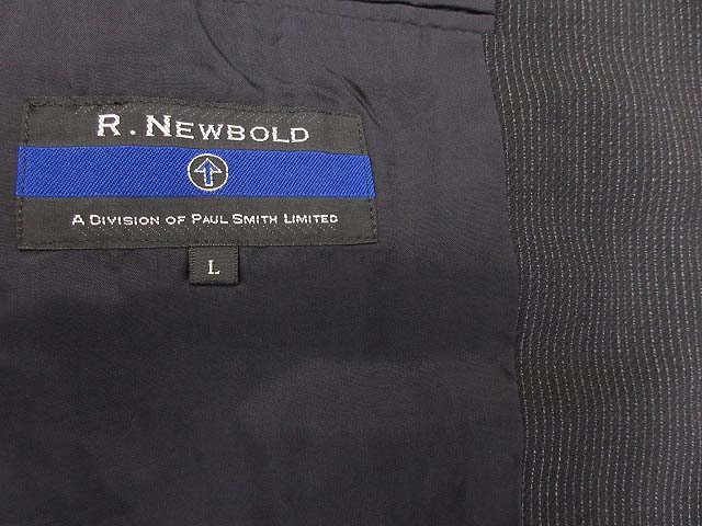 アールニューボールド R.NEWBOLD ジャケット パンツ スーツ ストライプ ウール 紺 ネイビー L CA7 1021 メンズ 006-301808246735 | ベクトルパーク アールニューボールド R.NEWBOLD ジャケット パンツ スーツ ストライプ ウール 紺 ネイビー L CA7 1021 メンズ 006-301808246735 | ベクトルパーク