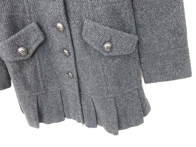 バーバリーブルーレーベル BURBERRY BLUE LABEL コート プリーツ