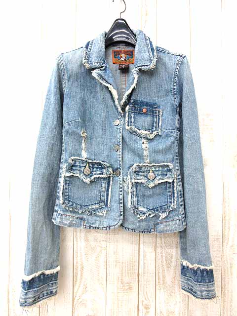 トゥルーレリジョン TRUE RELIGION デニムジャケット ジージャン 